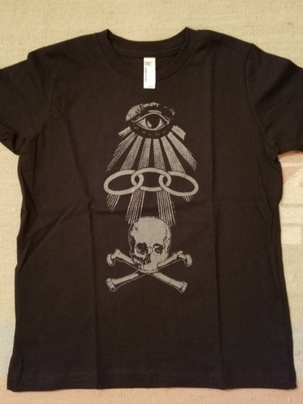 Oddfellows glow in the dark t-shirt Women's Size S, 8, M, 12 and XL Black